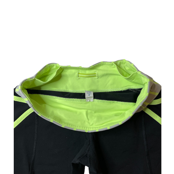 Lululemon Athletica Run Pace Black Crop Capri Leggings Size 4 - Picture 14 of 14